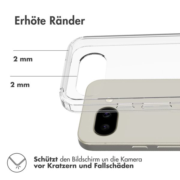 Accezz Xtreme Impact Case Google Pixel 10a - Transparent