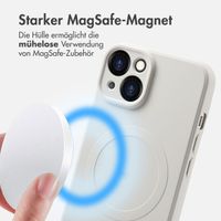 imoshion Color Back Cover mit MagSafe Apple iPhone 14 - Beige