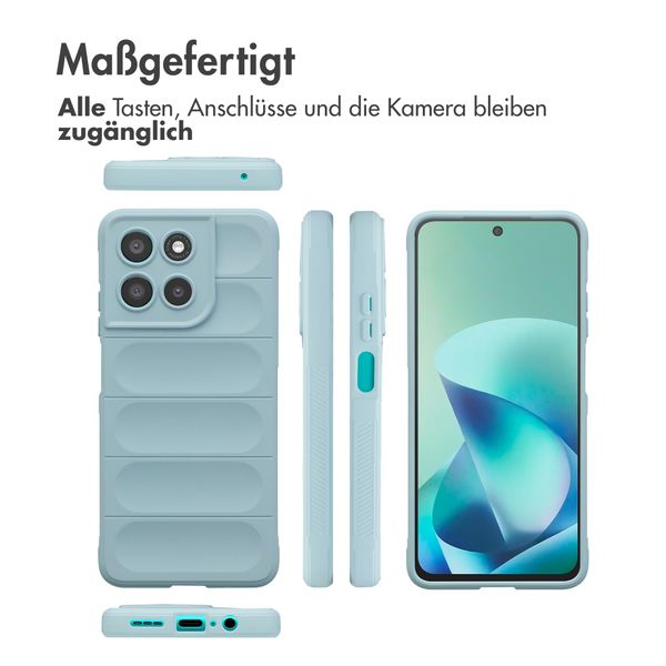 imoshion EasyGrip Backcover Motorola Moto G57 Power - Hellblau
