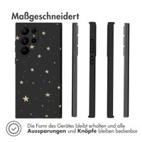 imoshion Design Hülle für das Samsung Galaxy S23 Ultra - Sterne / Schwarz