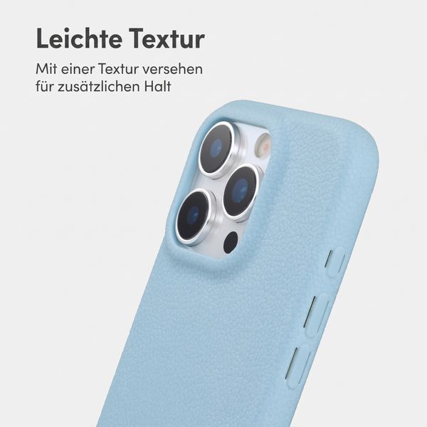 imoshion Texture Backcover Apple iPhone 16 Pro - Hellblau