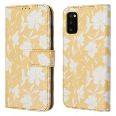 imoshion ﻿Design Klapphülle für das Samsung Galaxy A41 - Yellow Flowers