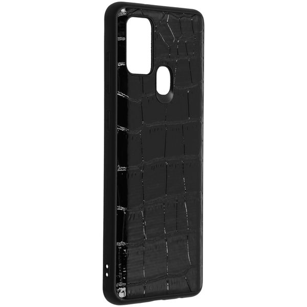 Krokodil Hardcase Backcover für das Samsung Galaxy A21s