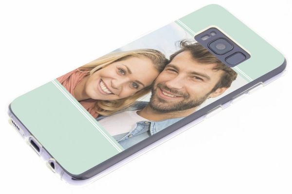 Gestalte deine eigene Samsung Galaxy S8 Gel Hülle - Transparent