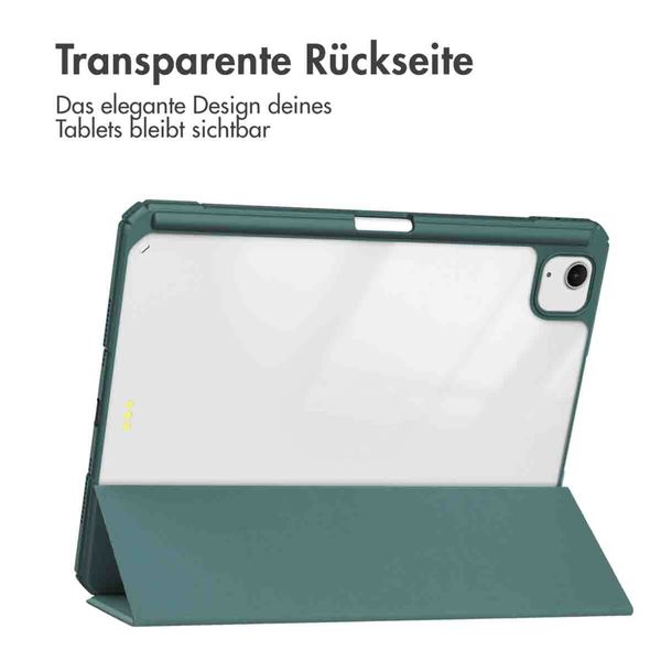 imoshion Trifold Hardcase Klapphülle Apple iPad Air 13 Zoll (2026) M4 / (2025) M3 / (2024) M2 - Grün