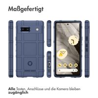 imoshion Rugged Shield Backcover für das Google Pixel 7a - Dunkelblau