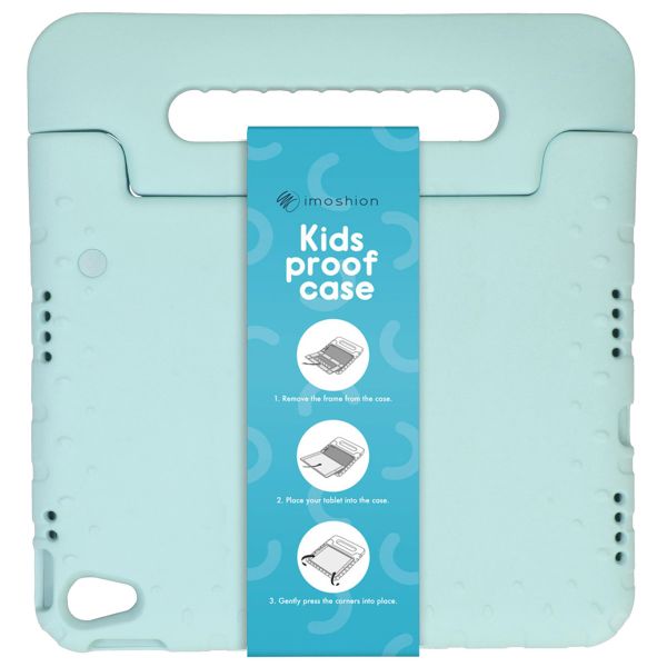 imoshion Schutzhülle mit Handgriff kindersicher iPad 9 (2021) 10.2 Zoll / iPad 8 (2020) 10.2 Zoll / iPad 7 (2019) 10.2 Zoll - Soft Blue