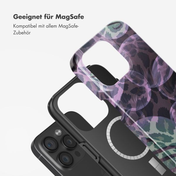 Selencia Vivid Rückabdeckung mit MagSafe Apple iPhone 15 Pro - Leo Bubble Green