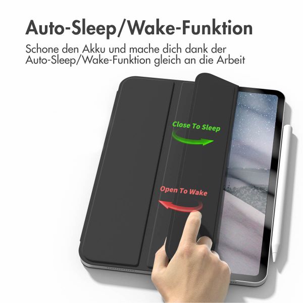 imoshion Magnetic Klapphülle Apple iPad Pro 12.9 (2020/2021/2022) - Schwarz
