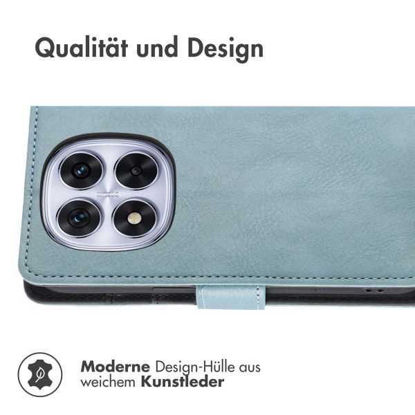 imoshion Luxuriöse Klapphülle Xiaomi Poco X7 - Dunkelblau