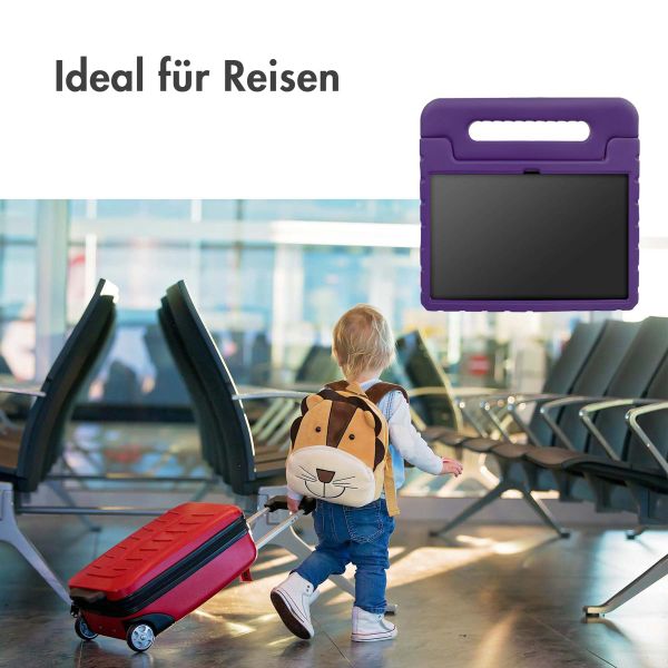 imoshion Schutzhülle mit Handgriff kindersicher für das Lenovo Tab P11 / P11 Plus - Violett