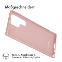 imoshion Color TPU Hülle für das Samsung Galaxy S23 Ultra - Dusty Pink