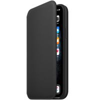 Apple Leather Folio Klapphülle Schwarz für das Apple iPhone 11 Pro