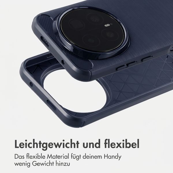 imoshion Brushed Back Cover Honor Magic8 Pro - Dunkelblau