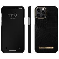 iDeal of Sweden Atelier Backcover für das Apple iPhone 12 (Pro) - Nightfall Croco