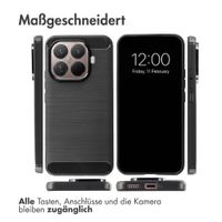 imoshion Brushed Back Cover Xiaomi 15T Pro - Schwarz