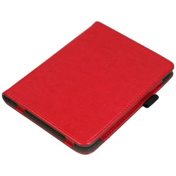 imoshion Vegan Leather Klapphülle für das Kobo Clara 2E / Tolino Shine 4 - Rot