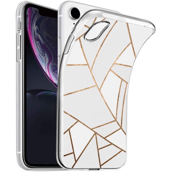 imoshion Design Hülle für das iPhone Xr - White Graphic