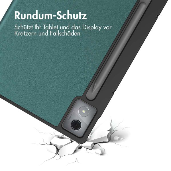 imoshion Trifold Klapphülle Lenovo Idea Tab Pro - Dunkelgrün