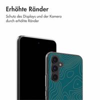 imoshion Design Hülle Samsung Galaxy A54 (5G) - Topo Turquoise