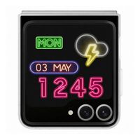 Samsung Original FlipSuit Case Samsung Galaxy Z Flip 6 / Flip 7 FE - Transparent