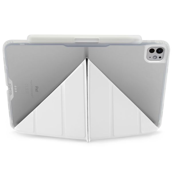 Pipetto Origami No3 Pencil Case Apple iPad Pro 13 (2025) M5 / (2024) M4 - White