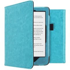 imoshion Vegan Leather Klapphülle Kobo Clara HD - Hellblau