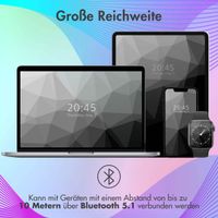 imoshion Kabellose Kinderkopfhörer LED Light - Dezibelbegrenzer - Mit AUX-Kabel - Rosa