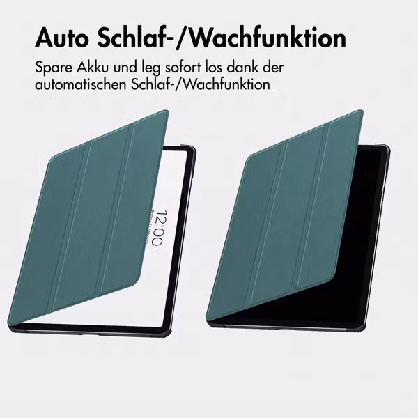 imoshion Trifold Klapphülle OnePlus Pad - Dunkelgrün
