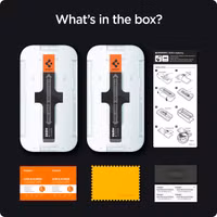 Spigen GLAStR Privacy EZ Fit Displayschutzfolie + Applicator Apple iPhone 14 Pro Max