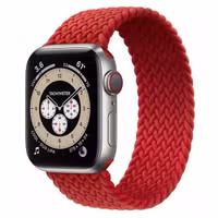 Apple Geflochtenes Solo Loop für die Apple Watch | 44/45/46/49 mm - Größe 1 - (PRODUCT)RED