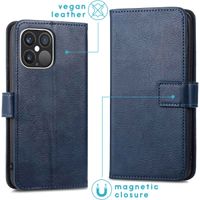 imoshion Luxuriöse Klapphülle Apple iPhone 13 Pro - Hellblau