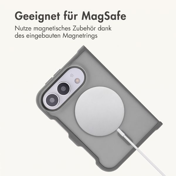 imoshion Color Guard Back Cover mit MagSafe Apple iPhone Duo - Grau