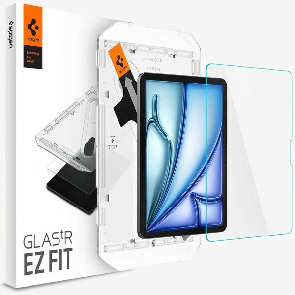 Spigen GLAStR EZ Fit Displayschutzfolie + Applicator für das iPad Air 11 Zoll (2024) M2