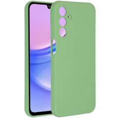 Accezz Liquid Silikoncase Samsung Galaxy A15 (5G/4G) - Grün