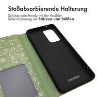 imoshion Design Klapphülle Samsung Galaxy A53 - Green Flowers