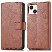 imoshion Luxuriöse Klapphülle für das Apple iPhone 14 - Braun