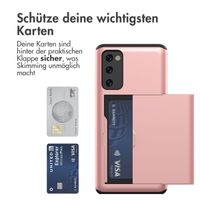 imoshion Backcover mit Kartenfach für das Samsung Galaxy S20 FE - Rose Gold