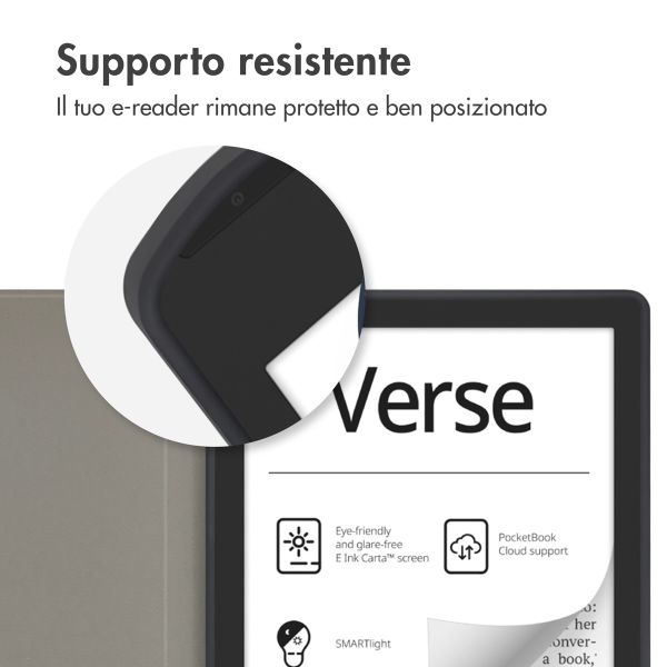 imoshion Design Slim Hard Case Klapphülle Pocketbook Verse / Verse Lite / Verse Pro / Vivlio Light / Light HD - Citrus Dream