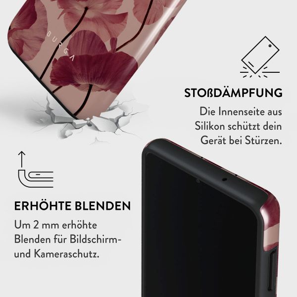 Burga Tough Back Cover für das Samsung Galaxy S21 FE - Tender Kiss