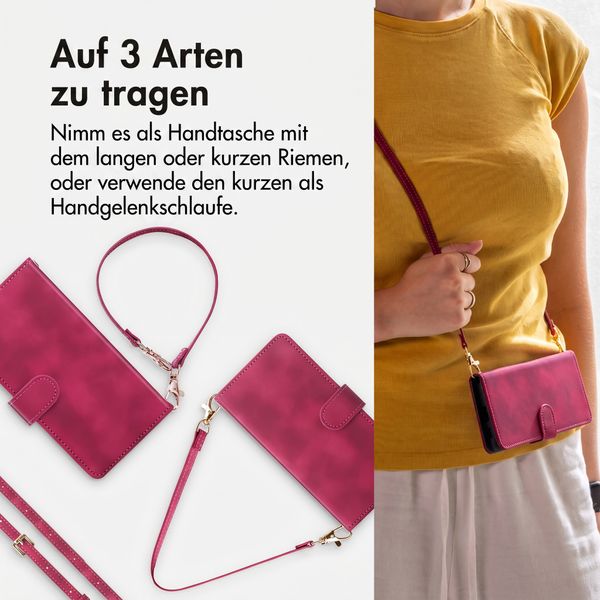 imoshion Klapphülle mit Kordel Motorola Moto G77 - Rot