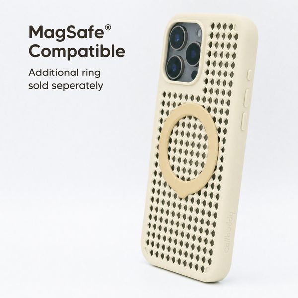Callbuddy Hülle mit Strap Apple iPhone 16 Pro Max - Sand Glow