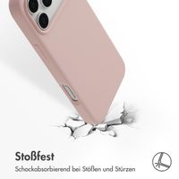 Accezz Liquid Silikoncase mit MagSafe Apple iPhone 17 Pro Max - Rosa