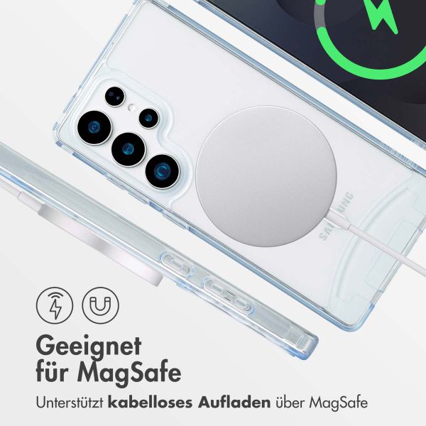 imoshion MagSafe Hülle mit abnehmbarem Band Samsung Galaxy S24 Ultra / S25 Ultra - Transparent