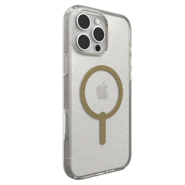 ZAGG Milan Snap Case mit MagSafe für das iPhone 16 Pro Max - Gold Glitter