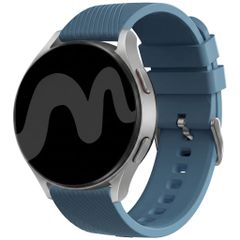 imoshion Flexibles Silikonarmband -   Universelle 20 mm Anschluss - Blau