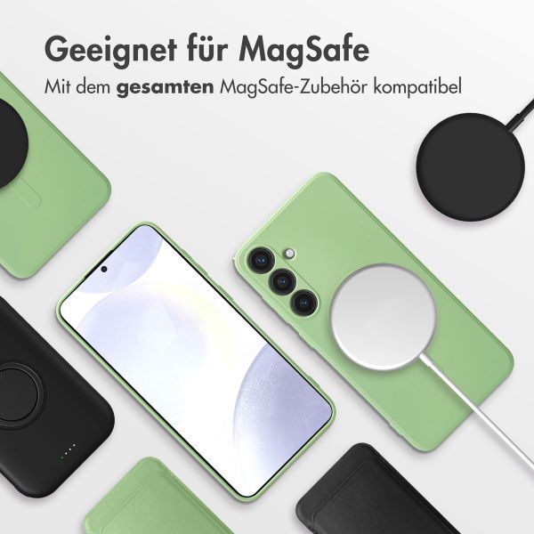 imoshion Color Back Cover mit MagSafe Samsung Galaxy S24 Plus - Grün