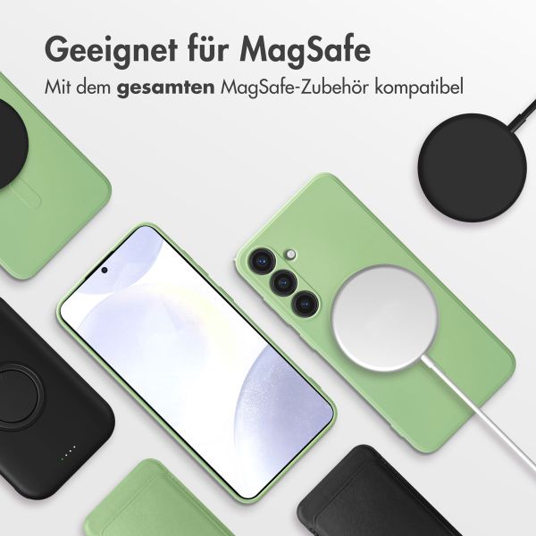 imoshion Color Back Cover mit MagSafe für das Samsung Galaxy S24 Plus - Grün