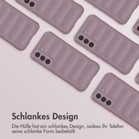 imoshion EasyGrip Back Cover für das Samsung Galaxy S22 - Violett