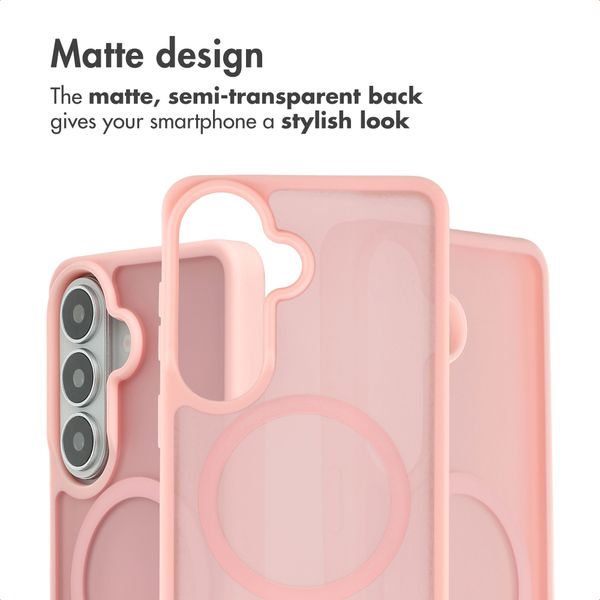 imoshion Color Guard Back Cover mit MagSafe Samsung Galaxy S26 Plus - Hellrosa